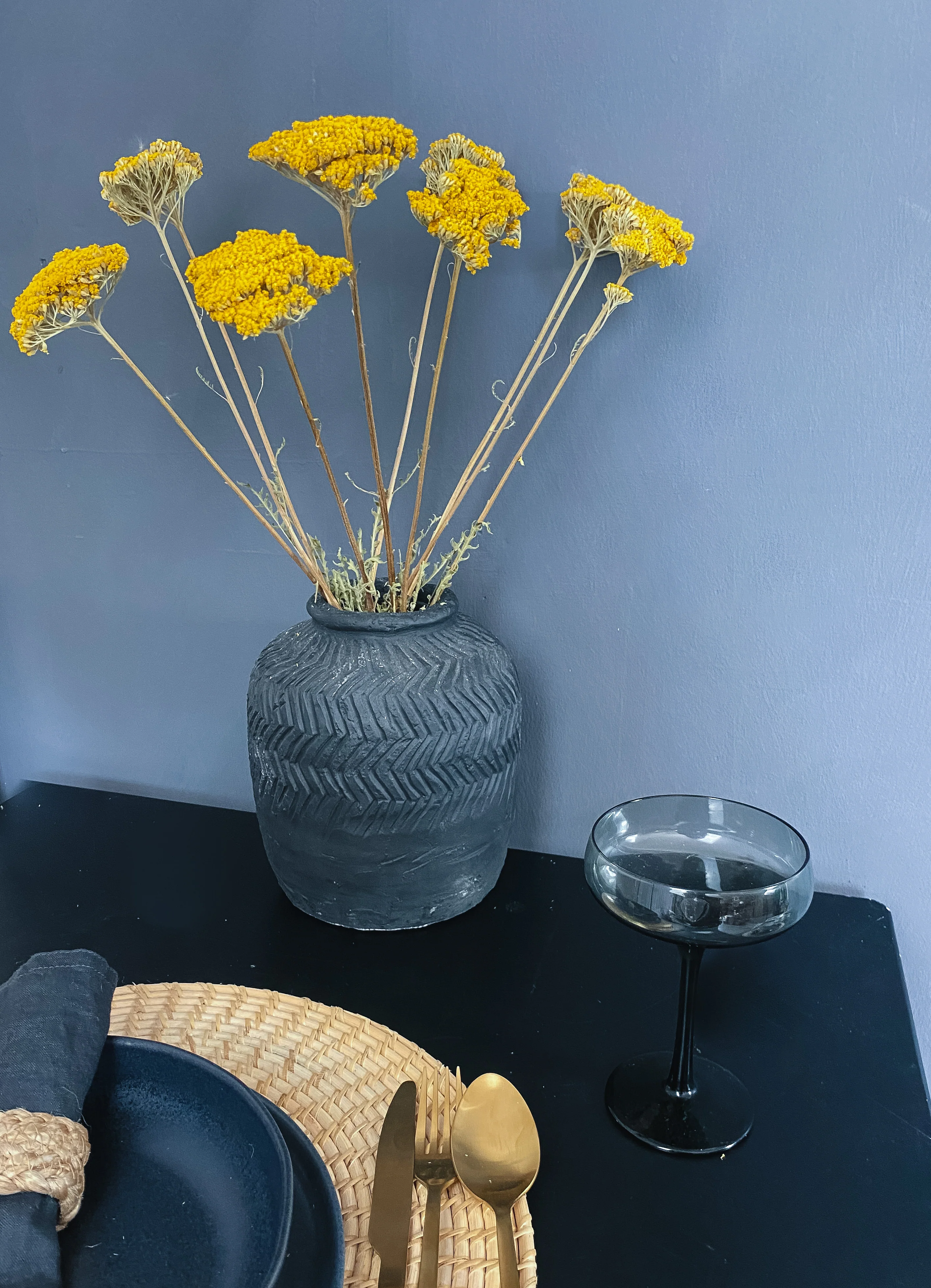 Dried Achillea - Natural Yellow - Image 4