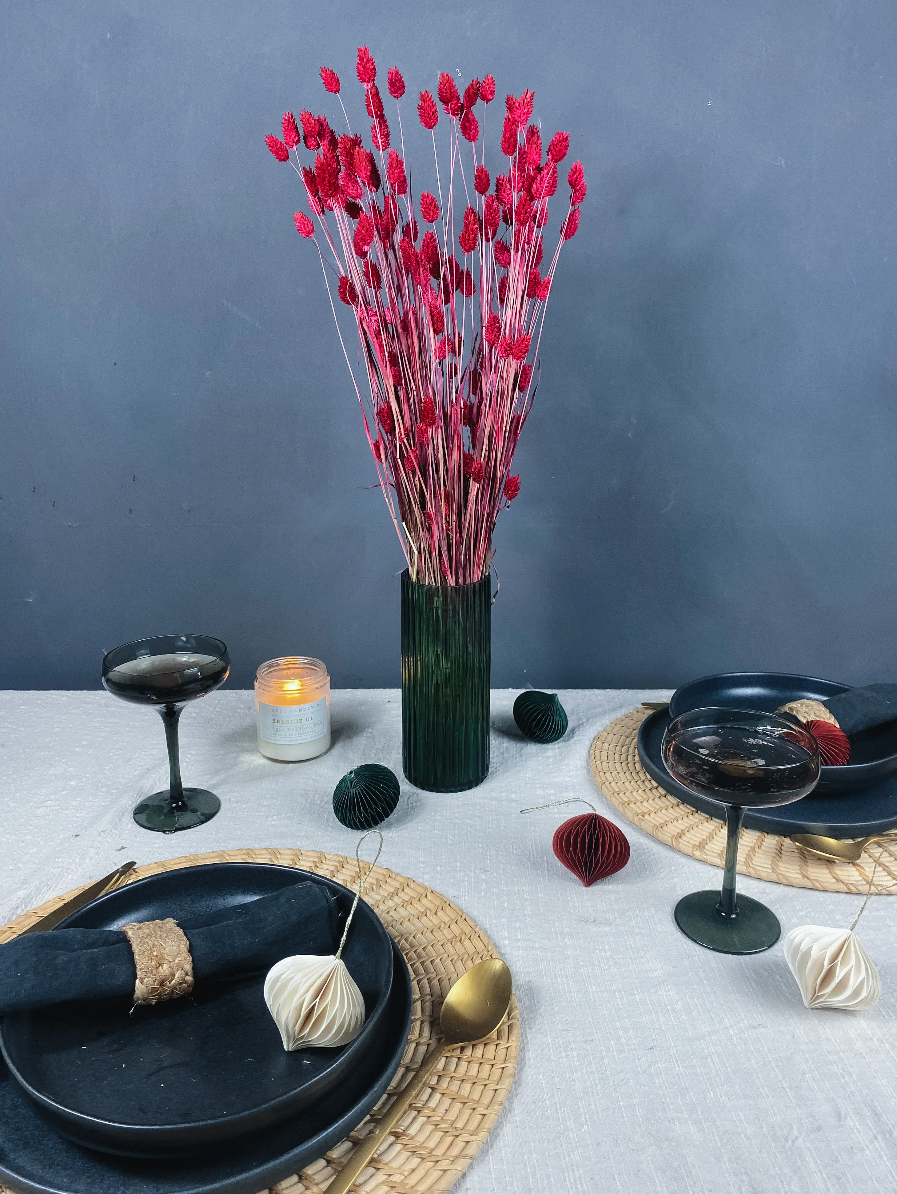 Dried Phalaris - Red - Image 3