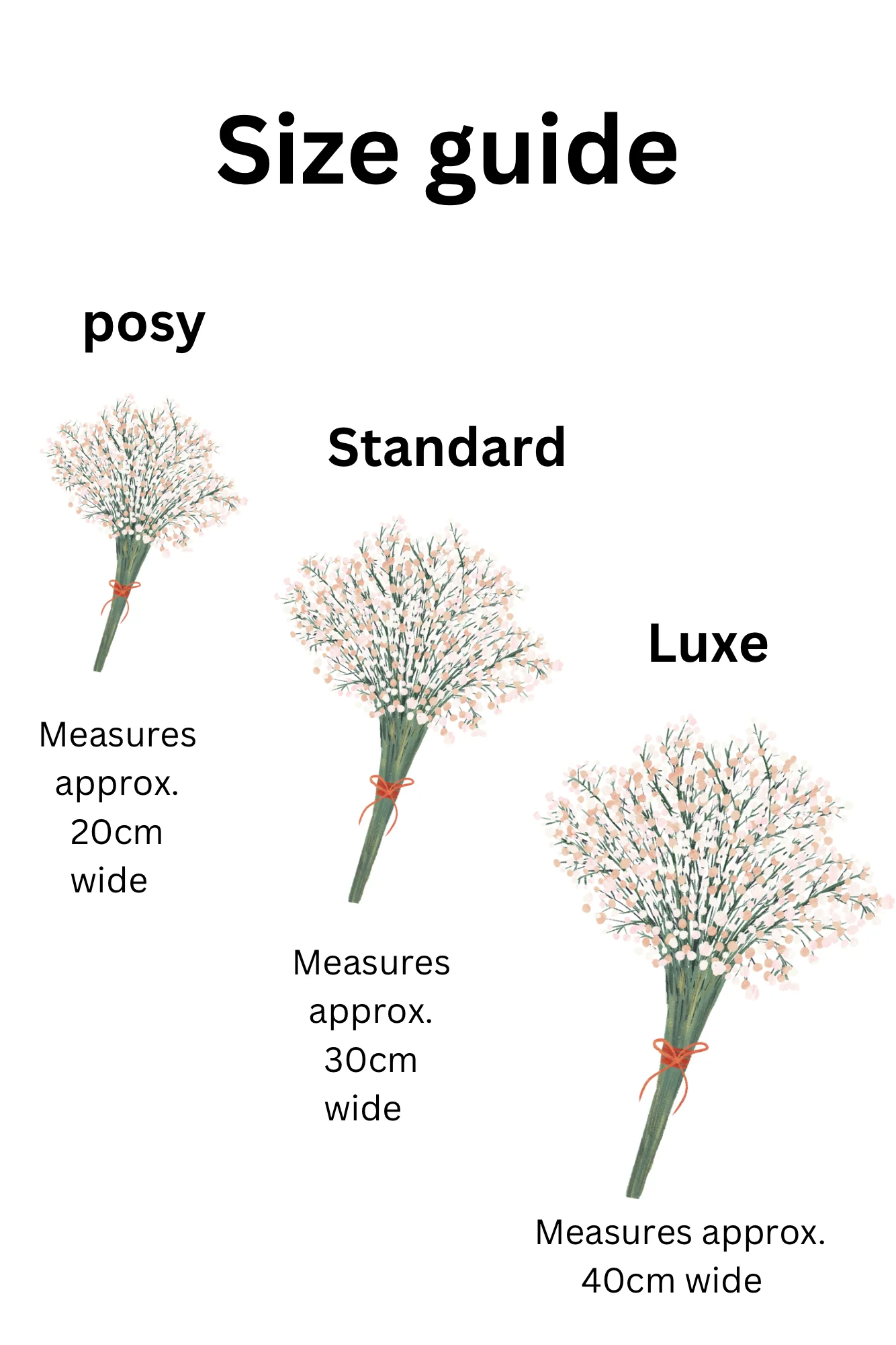 Riley dried flower bridal bouquet - Image 3